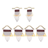 Maxbell Pack of 6 Children Pool Table Net Pockets Irons Bracket Set 4 Corner and 2 Sides - Aladdin Shoppers