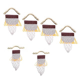 Maxbell Pack of 6 Children Pool Table Net Pockets Irons Bracket Set 4 Corner and 2 Sides - Aladdin Shoppers