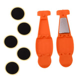 Maxbell Bicycle Tire Repair Kits Bike Tyre Levers and Patches Tool Set orange - Aladdin Shoppers