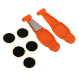 Maxbell Bicycle Tire Repair Kits Bike Tyre Levers and Patches Tool Set orange - Aladdin Shoppers