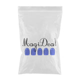 Maxbell 5 Pieces Aluminum Bicycle Bike Schrader Air Valve Dust Cap Cover Blue - Aladdin Shoppers