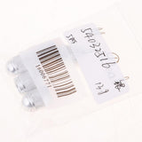Maxbell Maxbell 5 Pieces Aluminum Bicycle Bike Schrader Air Valve Dust Cap Cover Silver