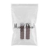 Maxbell Leather Bicycle Handlebar Grips 1Pair Mountain Bike Cycling Part Dark brown - Aladdin Shoppers