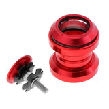 Maxbell Mountain Bike Sealed Bearing Fixed Gear Headset with Top Cap 34mm Red - Aladdin Shoppers