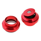 Maxbell Mountain Bike Sealed Bearing Fixed Gear Headset with Top Cap 34mm Red - Aladdin Shoppers