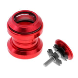 Maxbell Mountain Bike Sealed Bearing Fixed Gear Headset with Top Cap 34mm Red - Aladdin Shoppers