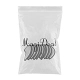 Maxbell 10 Pieces Golf Iron Club Head Cover Protector Set Replacement Silver - Aladdin Shoppers