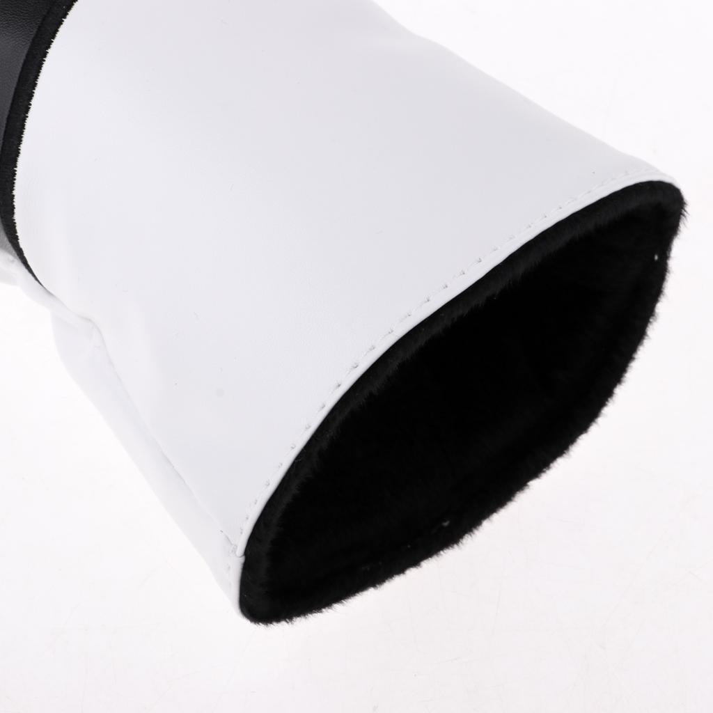 Maxbell Maxbell Golf Driver Head Cover, 3 or 5 Fairway Woods Headcovers White Driver Cover