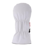 Maxbell Golf Driver Head Cover, 3 or 5 Fairway Woods Headcovers White Driver Cover - Aladdin Shoppers