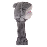 7xLong Neck Shark Golf Head Cover Headcover for 460 cc Wood Driver Protector