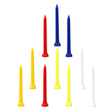 20Pcs Premium Plastic Golf Tees Crown Claw Tee Replacement Assorted