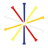 20Pcs Premium Plastic Golf Tees Crown Claw Tee Replacement Assorted