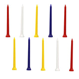 20Pcs Premium Plastic Golf Tees Crown Claw Tee Replacement Assorted