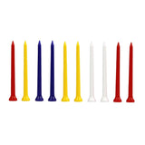 20Pcs Premium Plastic Golf Tees Crown Claw Tee Replacement Assorted