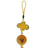 Maxbell Chinese Knot with Golf Ball Home Car Home Hanging Ornament Gift Yellow - Aladdin Shoppers