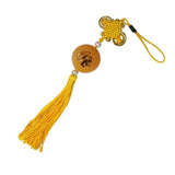 Maxbell Chinese Knot with Golf Ball Home Car Home Hanging Ornament Gift Yellow - Aladdin Shoppers