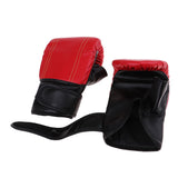 Maxbell Maxbell Taekwondo Boxing Training Gloves Muay Thai Sparring Punching Bag Mitts Red