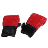 Maxbell Maxbell Taekwondo Boxing Training Gloves Muay Thai Sparring Punching Bag Mitts Red