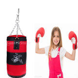 Maxbell 80cm Punching Boxing Bags Hanging Hook and Hanging Chains Four Parts Included Set for Teenagers and Adults - Aladdin Shoppers