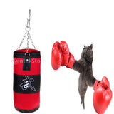 Maxbell 80cm Punching Boxing Bags Hanging Hook and Hanging Chains Four Parts Included Set for Teenagers and Adults - Aladdin Shoppers