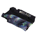 Kids Swimming Float Life Jacket Buoyancy Aid Front Zip Vest Black  XS