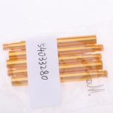 Maxbell Maxbell 5 Pieces Presta Valve Extender for Fixed Gear Bike/Road Bike Gold 60mm