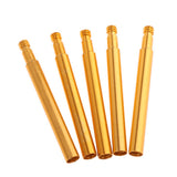 Maxbell Maxbell 5 Pieces Presta Valve Extender for Fixed Gear Bike/Road Bike Gold 60mm