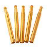 Maxbell Maxbell 5 Pieces Presta Valve Extender for Fixed Gear Bike/Road Bike Gold 60mm