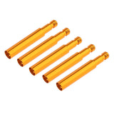 Maxbell 5 Pieces Presta Valve Extender for Fixed Gear Bike/Road Bike Gold 40mm - Aladdin Shoppers