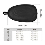 Maxbell Universal Kayak Cockpit Cover Seal Protector for Transport Storage XS Black - Aladdin Shoppers