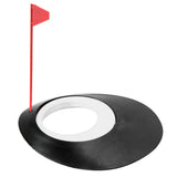 Maxbell Maxbell Golf Putting Hole with Flag Putting Practice Cup Training Aids White  2