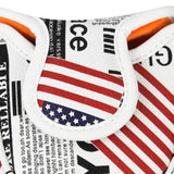 Maxbell Maxbell PU Golf Mallet Head Cover Center Putter Sleeve the Old Glory Semicircle L 2