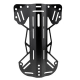 Aluminum Technical Scuba Diving BCD Harness Backplate & Single Tank Adapter