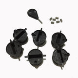 Maxbell 18x Surf  Plug with Grub Screws for Surfboard Fin Box with a Fin Key