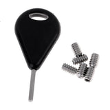 Maxbell 30Pc Surf  Plug with Grub Screws for Surfboard Fin Box with a Fin Key