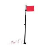 Maxbell Maxbell Kayak Canoe Boat Safety Flag Pennant with Pole Light Combo for Night Travel