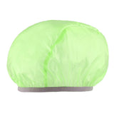 Maxbell Maxbell Waterproof Dustproof Cycling Helmet Cover Cap with Reflector Bar Green