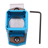 6xMagnetic Billiard Chalk Holder Pool Cue Sticks Accessory with Clip Blue