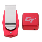 2Pcs Billiard Magnetic Pool Cue Chalk Holder with Belt Clip Accessory