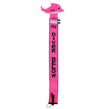 Scuba Diving Surface Marker Buoy SMB Safety Sausage Tube+Dive Reel+Whistle