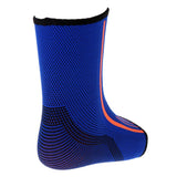 Maxbell Maxbell Ankle Support Brace Guard Compression Sleeve Sock for Basketball Blue