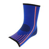 Maxbell Maxbell Ankle Support Brace Guard Compression Sleeve Sock for Basketball Blue