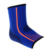 Maxbell Maxbell Ankle Support Brace Guard Compression Sleeve Sock for Basketball Blue