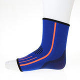 Maxbell Maxbell Ankle Support Brace Guard Compression Sleeve Sock for Basketball Blue