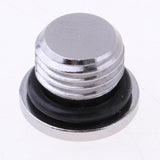 Maxbell 4 Pieces Scuba Diving Regulator High Pressure Port Plug Plug Screw