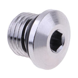 Maxbell 4 Pieces Scuba Diving Regulator High Pressure Port Plug Plug Screw