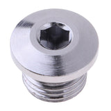 Maxbell 4 Pieces Scuba Diving Regulator High Pressure Port Plug Plug Screw