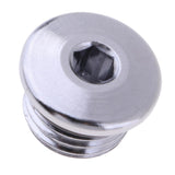 Maxbell 4 Pieces Scuba Diving Regulator High Pressure Port Plug Plug Screw