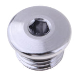 Maxbell 4 Pieces Scuba Diving Regulator High Pressure Port Plug Plug Screw