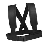 Maxbell Black Sled Harness Resistance Training Tire, Pull Strap Speed Exerciser Belt
